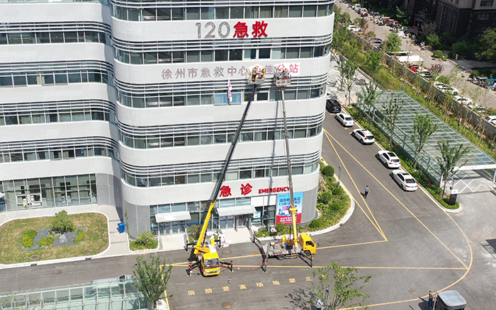 酷暑施工不 “烤” 验：天游TY8线路检测中心 C系列GKS28 成施工 “及时雨”